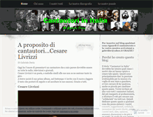 Tablet Screenshot of cantautoriinitalia.wordpress.com