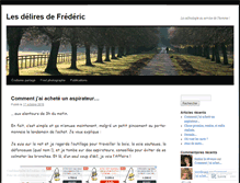 Tablet Screenshot of fredericheberle.wordpress.com