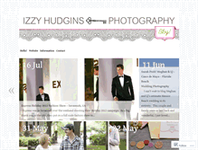 Tablet Screenshot of izzyhudgins.wordpress.com