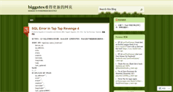 Desktop Screenshot of biggates.wordpress.com