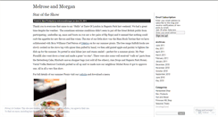 Desktop Screenshot of melroseandmorgan.wordpress.com