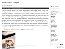 Tablet Screenshot of melroseandmorgan.wordpress.com