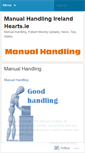 Mobile Screenshot of manualhandlingheartsafetysolutions.wordpress.com