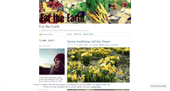 Desktop Screenshot of eattheearth.wordpress.com