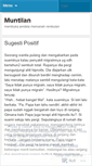Mobile Screenshot of muntilan.wordpress.com