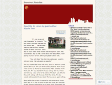Tablet Screenshot of basementparadise.wordpress.com