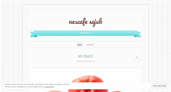 Desktop Screenshot of nescafesejuk.wordpress.com