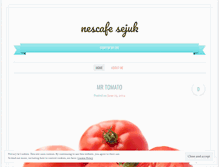 Tablet Screenshot of nescafesejuk.wordpress.com