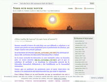 Tablet Screenshot of nihilnovum.wordpress.com
