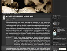 Tablet Screenshot of hary15.wordpress.com