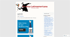 Desktop Screenshot of biolatina.wordpress.com
