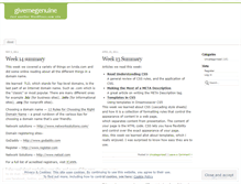Tablet Screenshot of givemegenuine.wordpress.com