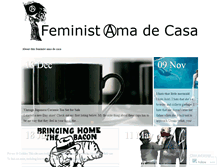 Tablet Screenshot of feministamadecasa.wordpress.com