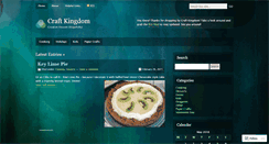 Desktop Screenshot of craftkingdom.wordpress.com