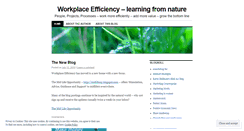 Desktop Screenshot of naturalprocesses.wordpress.com