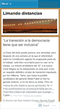 Mobile Screenshot of limandodistancias.wordpress.com