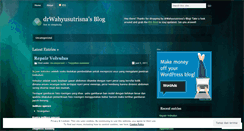 Desktop Screenshot of drwahyusutrisna.wordpress.com