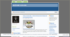 Desktop Screenshot of muevome.wordpress.com
