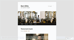 Desktop Screenshot of gerriellis.wordpress.com