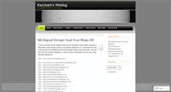 Desktop Screenshot of kazcham.wordpress.com