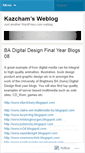 Mobile Screenshot of kazcham.wordpress.com