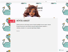 Tablet Screenshot of canavarlisesi.wordpress.com