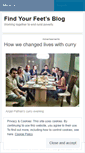 Mobile Screenshot of findyourfeet.wordpress.com