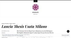 Desktop Screenshot of krebars.wordpress.com