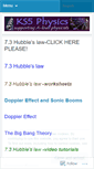 Mobile Screenshot of ks5physics.wordpress.com