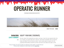 Tablet Screenshot of operaticrunner.wordpress.com